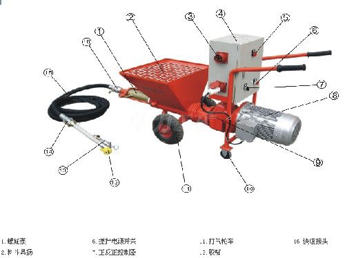 優(yōu)質防火噴涂機